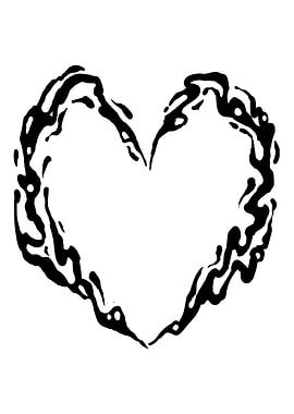 Black blood art design7