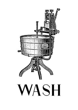 Laundry Vintage Wash Tub