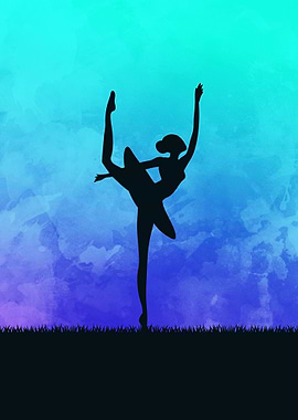 Ballet Dancer Landscape