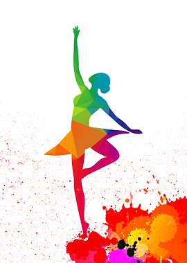 Ballet Dancer Colours