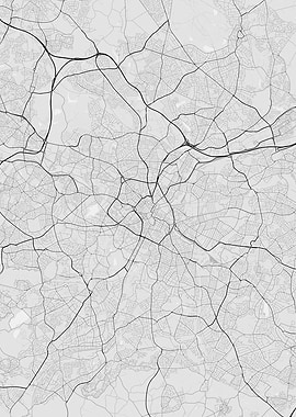 Birmingham England Map