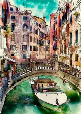 Driving Along The Canal