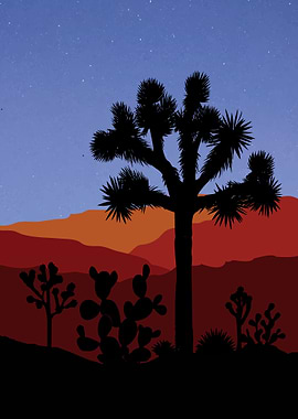 Retro Joshua Tree Park