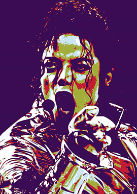 Michael Jackson Popart 5