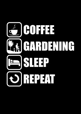 Coffe Gardening Sleep