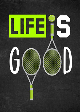 Tennis Funny Poster