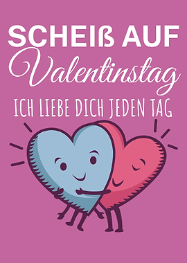 Valentins Liebe Jeden Tag