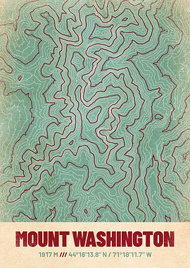 Mount Washington Topo Map