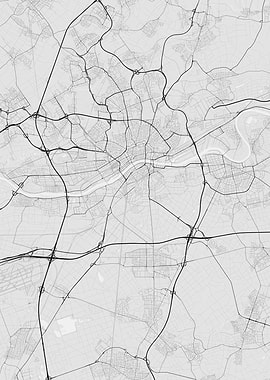 Frankfurt Germany Map