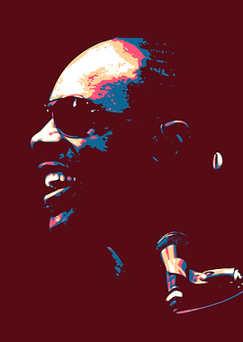 Stevie Wonder Pop Art 1