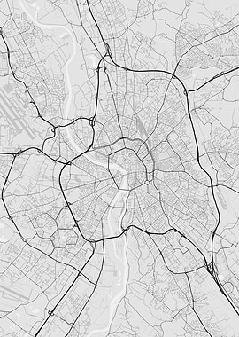 Toulouse France Map
