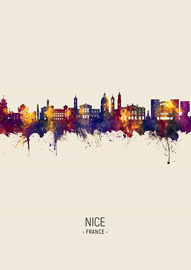 Nice Skyline France