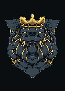 Mecha Lion Shield