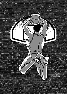 Basketball Dunk Wall