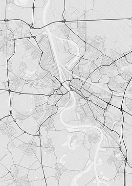 Mannheim Germany Map