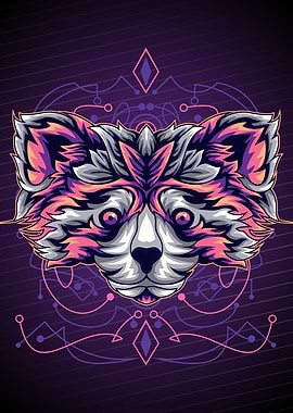 RACOON HEAD