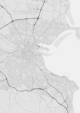 Dublin Ireland Map