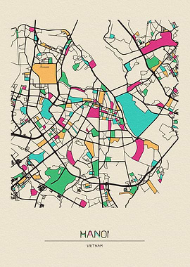 Hanoi Map