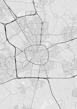 Eindhoven Netherlands Map