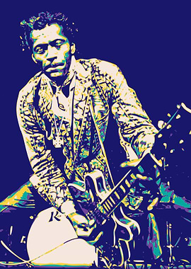 Chuck Berry Pop Art 3