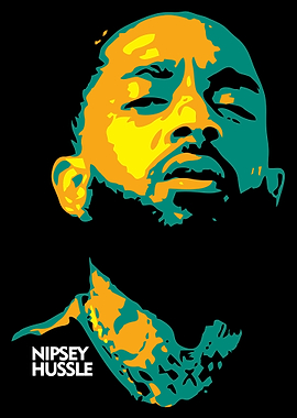 Nipsey Hussle pop Art v5