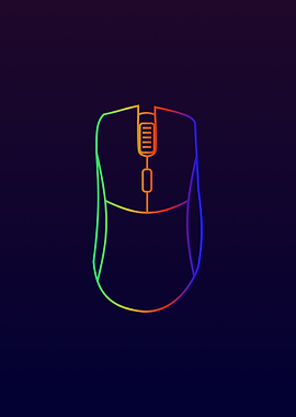 Gaming Mouse RGB ON