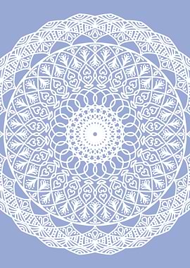 Blueberry Mandala