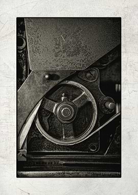 Typesetting machine detail