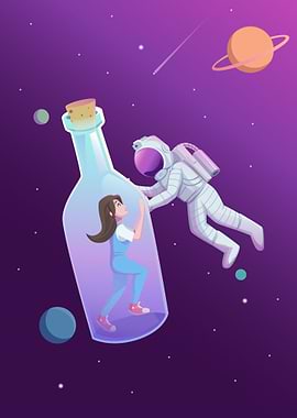 astronaut love