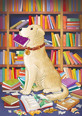 Thor the reader dog
