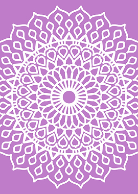 DansLew Heliotrope Mandala
