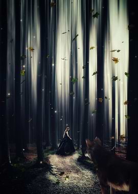 Little Black Riding Hood