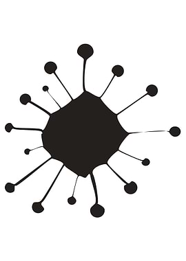 Viral Infection Silhouette