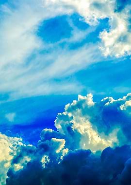Stormy Cumulus Clouds