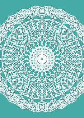 Blue Spruce Mandala