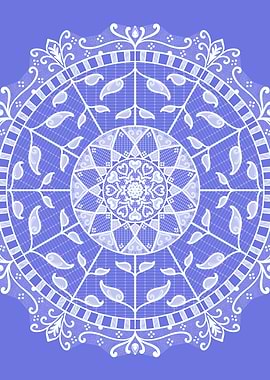 Bluebell Mandala