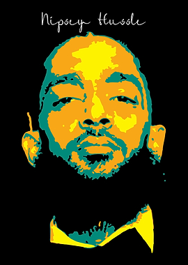 Nipsey Hussle pop Art v4