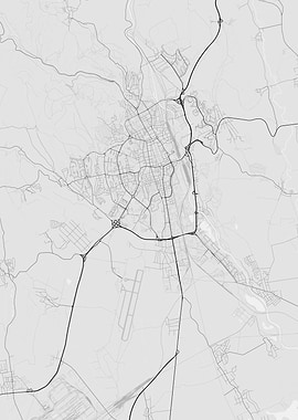 Kosice Slovakia Map