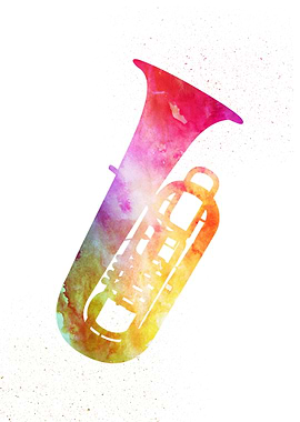 Tuba Abstract Poster