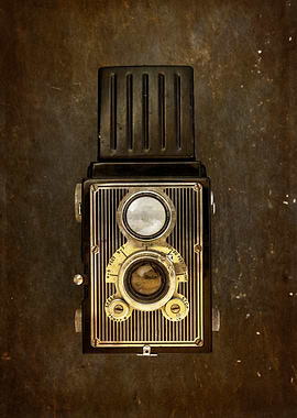 1950s twin lens camera