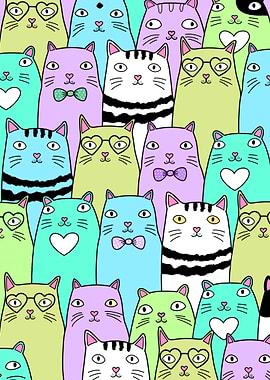 Many cats