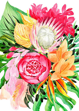 Tropical bouquet