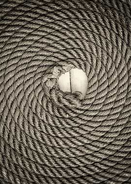 Coiled rope