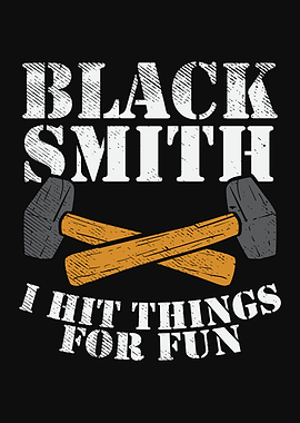 Funny Blacksmith Design