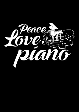 Peace Love Piano