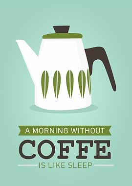 home decor coffee retro