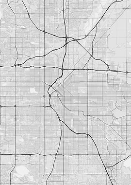 Denver USA Map