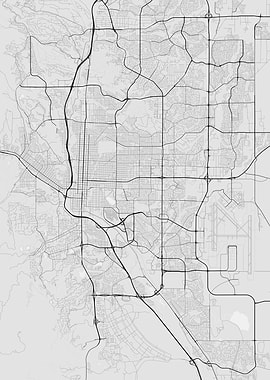 Colorado Springs USA Map