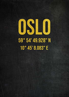 Oslo Coordinates GPS
