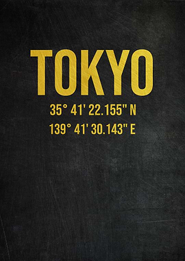 Tokyo Coordinates GPS